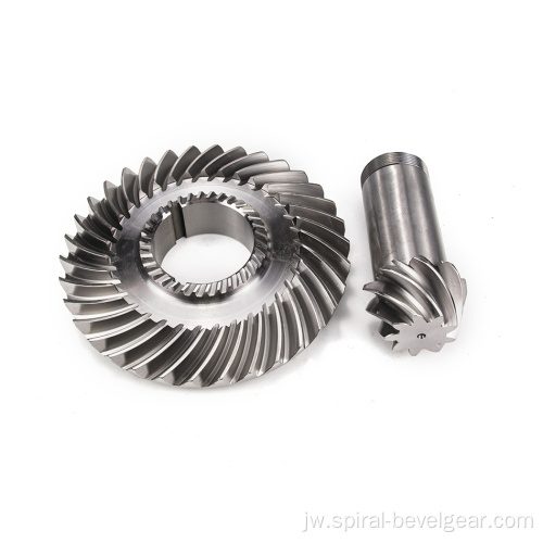 Gendhing spiral bevel kanggo mesin tenunan